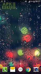 glass droplets live wallpaper