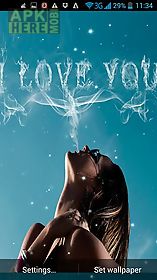 i love you by  ultra live wallpaper