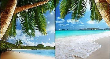 Tropical beach Live Wallpaper
