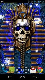 undead pharaoh skull free lwp live wallpaper
