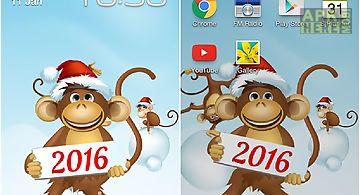 Year of the monkey Live Wallpape..
