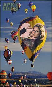 air balloon photo frames