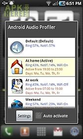 audio profile for android free