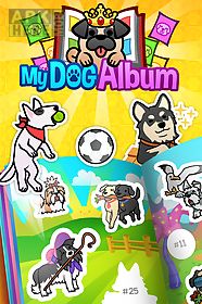 my dog album - sticker book