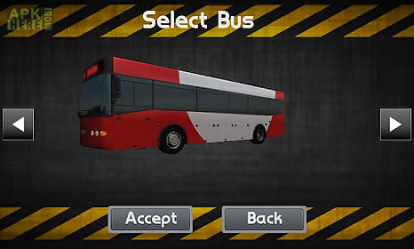 bus parking 3d