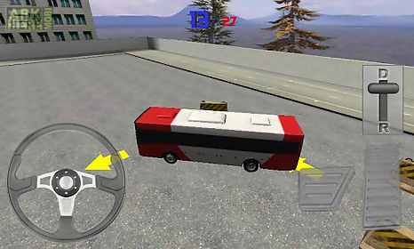 bus parking 3d