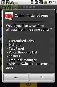 cia - confirm installed apps