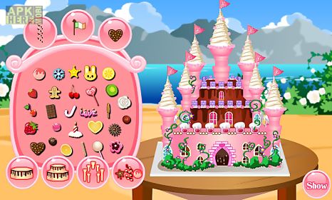 princess castle cake cooking