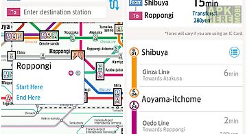 Tokyo subway navigation