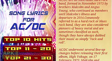 Ac dc albums songs concert