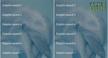 Dolphin sounds