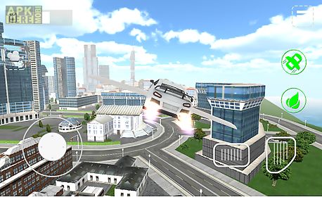 flying car simulator 3d