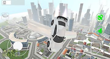 Flying car simulator 3d