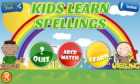 kids learn spellings