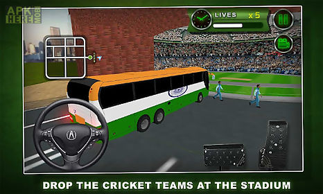 cricket cup bus