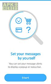 message box -classify your sms