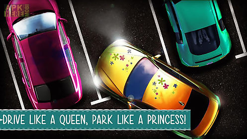 parking princess: girl driving