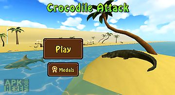 Crocodile attack 3d simulator