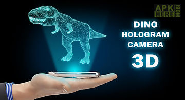 Dino hologram camera 3d