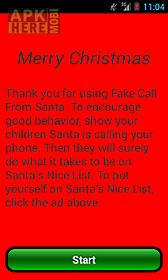fake call from santa