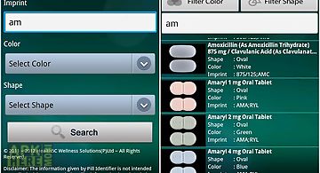 Pill identifier by health5c