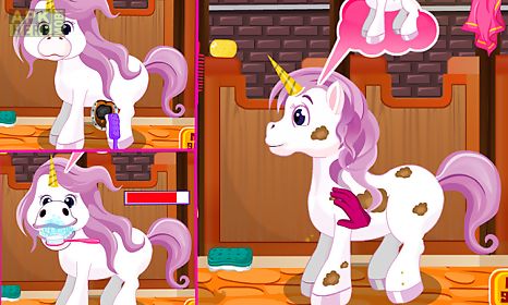 unicorn care -kids game