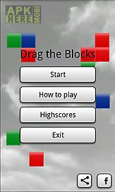 drag the blocks