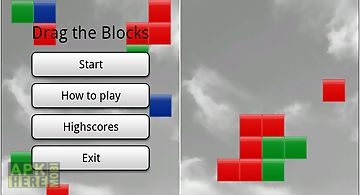 Drag the blocks