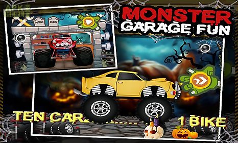 monster car garage fun