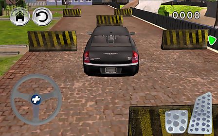black cars parking simulator