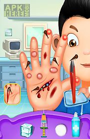 hand & nail doctor kids games