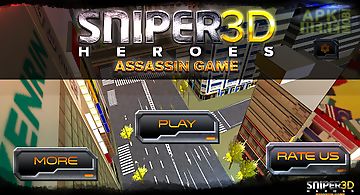 Sniper heroes 3d assassin game