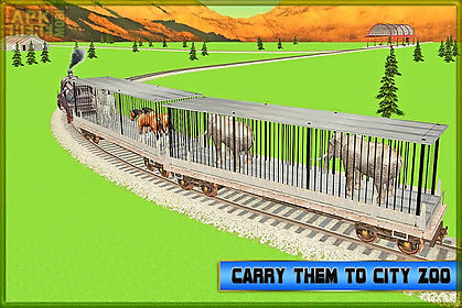 transport train: zoo animals