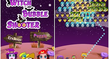 Witch bubble shooter