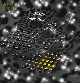 black cheetah go keyboard