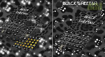 Black cheetah go keyboard