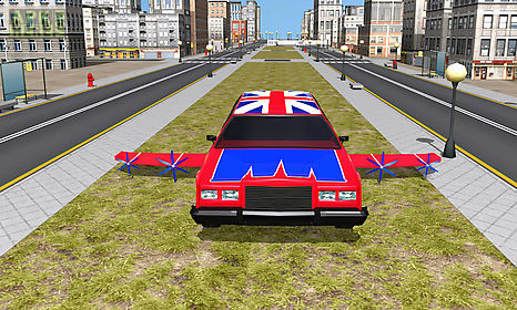 flying limo car driving fever