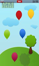 pop balloons game
