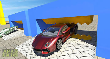 Racing sports car simulator
