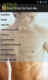 six pack abs workout