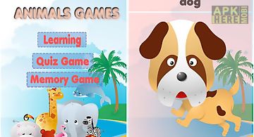 Animals learning game for kids