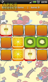 fruit memory game for kids