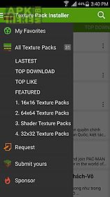 texture pack installer 4 mcpe