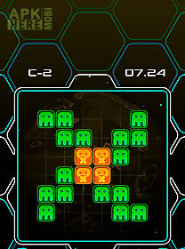 alien bricks: a logical puzzle and arcade game