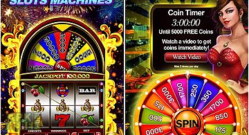 Money wheel slot machine game