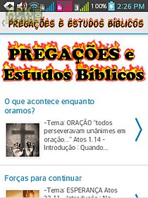 pregações e estudos bíblicos
