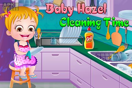 baby hazel cleaning time