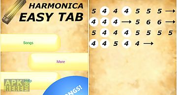 Harmonica easy tab