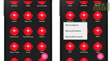 Instant buttons soundboard
