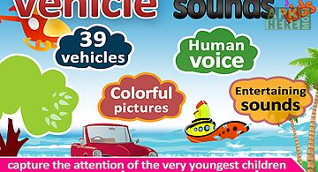 Vehicle sounds pictures 4 kids